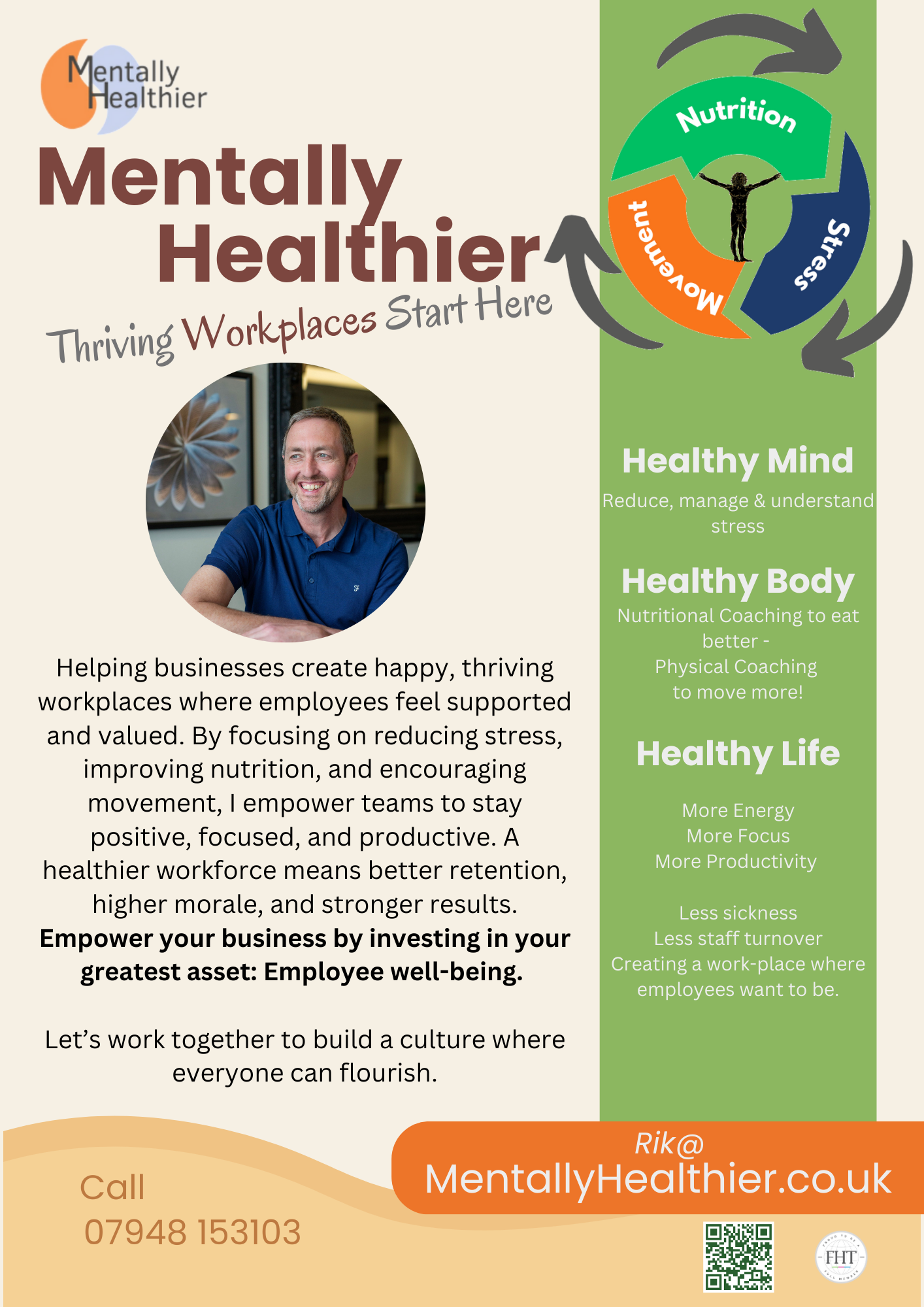 Mentally Healthier Wokplace well being