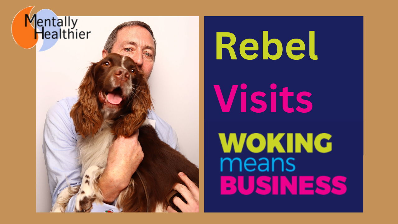 Rebel Visits Woking Means Business