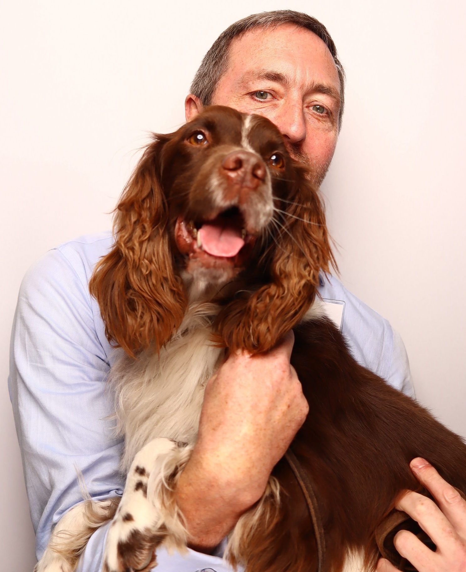 Rik Stevens with Rebel