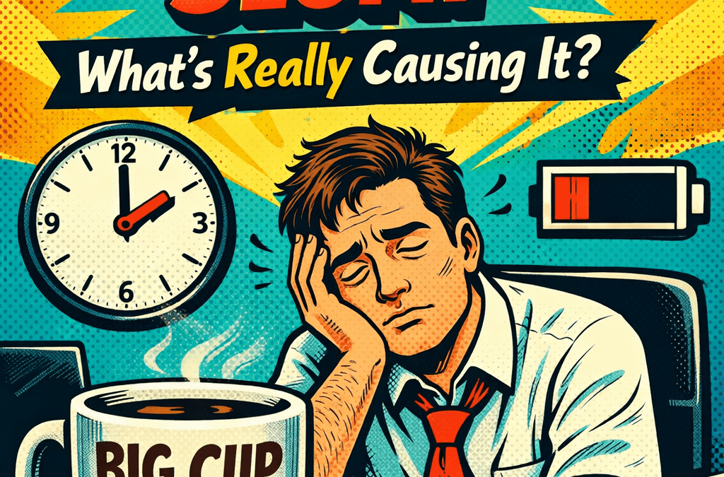 Workplace energy levels through the day showing the 2pm slump